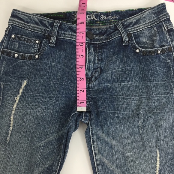 Rock 47 by Wrangler Ultra Low Rise Jeans Waist 29 - Picture 6 of 8